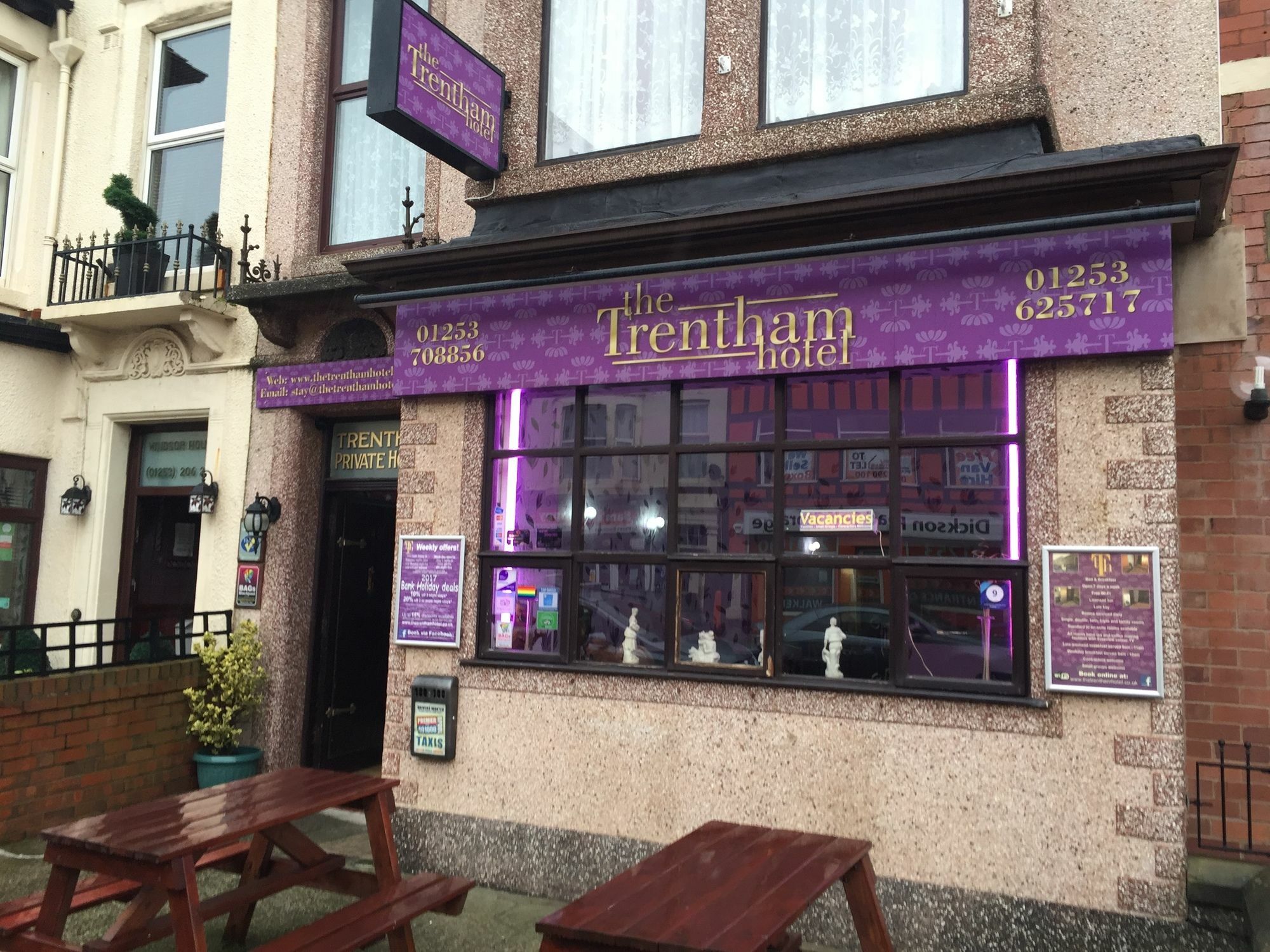 The Trentham Hotel Blackpool Exteriör bild